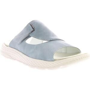 Propet 6 1/2 Pastel Blue Slide Sandal with Adjustable Strap